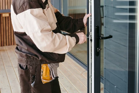 Cleaning And Polishing Glass Door Installation in Navarre, FL